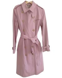 Burberry Trench Coat - Pink