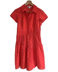 Diane von Furstenberg Midi kleid - Rot