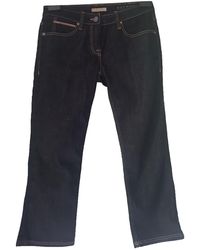 Burberry Blue Cotton - Elasthane Jeans