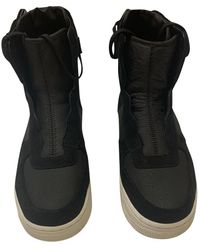 nike women's boots black