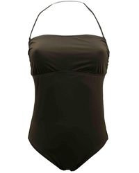 Max Mara Costume da bagno in lycra kaki - Neutro