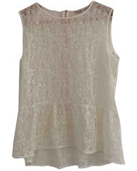 Sandro Spitze Bluse - Mehrfarbig