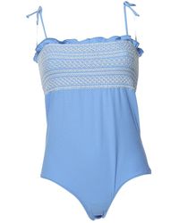 Lisa Marie Fernandez \n Blue Synthetic Swimwear