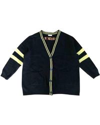 Sandro Wolle Cardigan - Blau