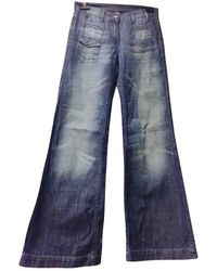 Sandro Breite Jeans - Blau