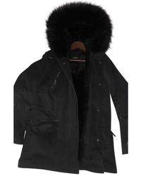 Maje Fall Winter 2018 Black Denim - Jeans Coats