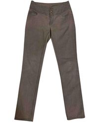 Chanel Jeans a sigaretta - Grigio