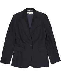 Stella McCartney Giacca in cotone marina \N - Multicolore