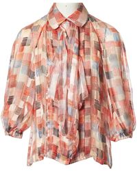 Chanel Seide Bluse - Mehrfarbig