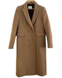 Sandro Wolle Mantel - Mehrfarbig