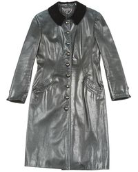 Chanel Leder Mäntel - Schwarz