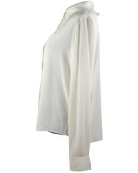 Chloé Seide Hemd - Weiß