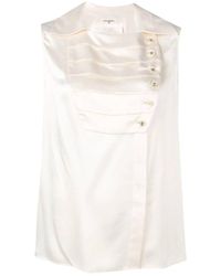 Chanel Seide Bluse - Weiß