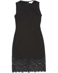 Stella McCartney Midi Kleid - Schwarz