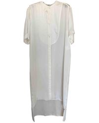 espalier embroidered tunic dress