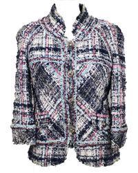 Chanel Chaqueta en algodón multicolor