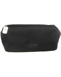 Chanel Neceser de Lona - Negro