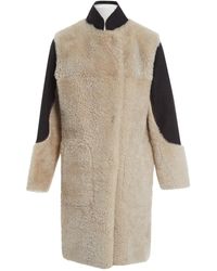 Marni Schaf Mäntel - Natur