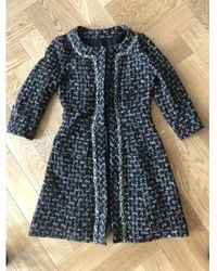 Chanel Cappotto in tweed blu
