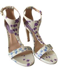 Max Mara Leather Sandals - Multicolour