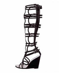 Chanel Sandali in pelle nero