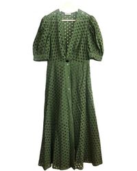 Sandro Spring Summer 2019 Maxi kleid - Grün