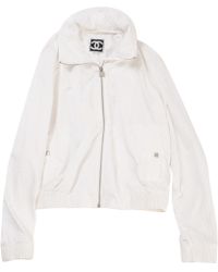 Chanel Cappotto In Poliestere Bianco