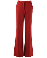 Diane von Furstenberg Wolle Hosen - Rot