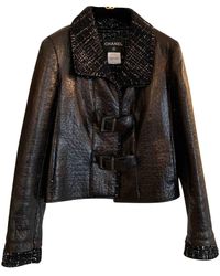 Chanel Giubbotto in Pelle - Nero