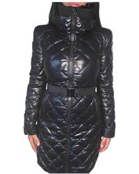 Moncler Mantel Long en Synthétique Noir