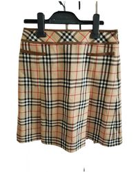 burberry mini skirt womens