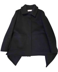Marni Cappotto in lana marina - Nero