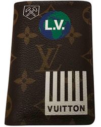 Louis Vuitton Leinen Kleinlederwaren - Braun