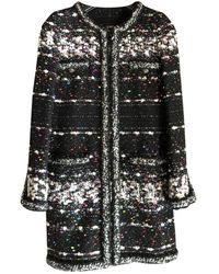 Chanel Tweed Mäntel - Schwarz
