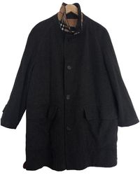 Burberry Wool Peacoat - Grey