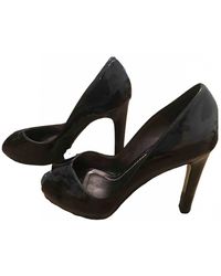 Diane von Furstenberg Lackleder Pumps - Schwarz
