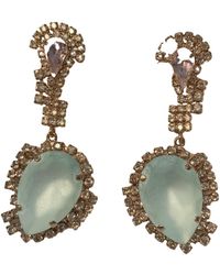 Max Mara Earrings - Green