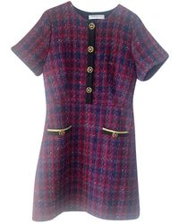 Sandro Fall Winter 2019 Tweed Mini kleid - Lila