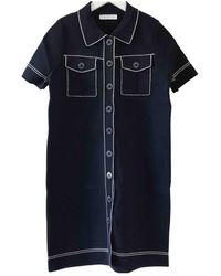 Sandro Spring Summer 2020 Mini kleid - Blau