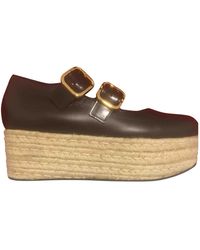 Marni Leder Sandalen - Schwarz