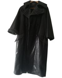 Max Mara Leather Coat - Brown