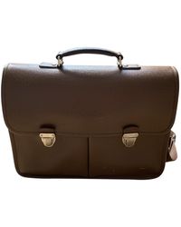 Louis Vuitton Brown Leather Bag