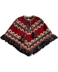 Chanel Chaqueta en lana - Rojo