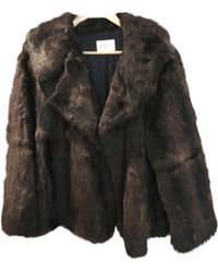 Sandro SS18 Kaninchen Mäntel - Braun