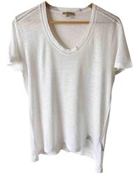 Burberry Linen T-shirt - White