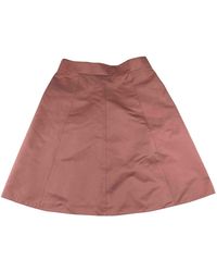 Valentino Falda en poliéster rosa \N