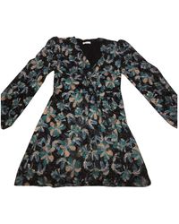 Sandro SS19 Mit pailletten Kleider - Blau