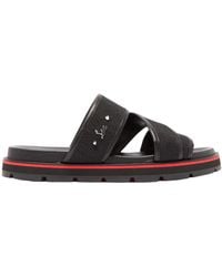 christian louboutin mens slides