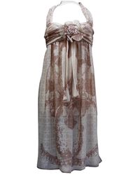 Chanel Seide Kleider - Mehrfarbig