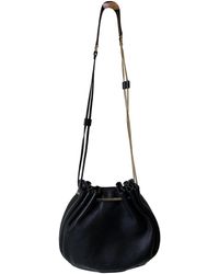 Diane von Furstenberg Leder Cross body tashe - Schwarz